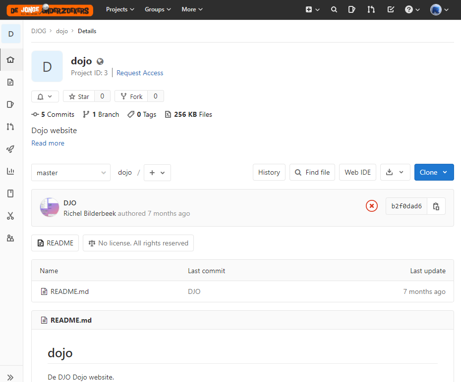 GitHub Homepagina